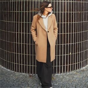 ZARA WOOL BLEND COAT